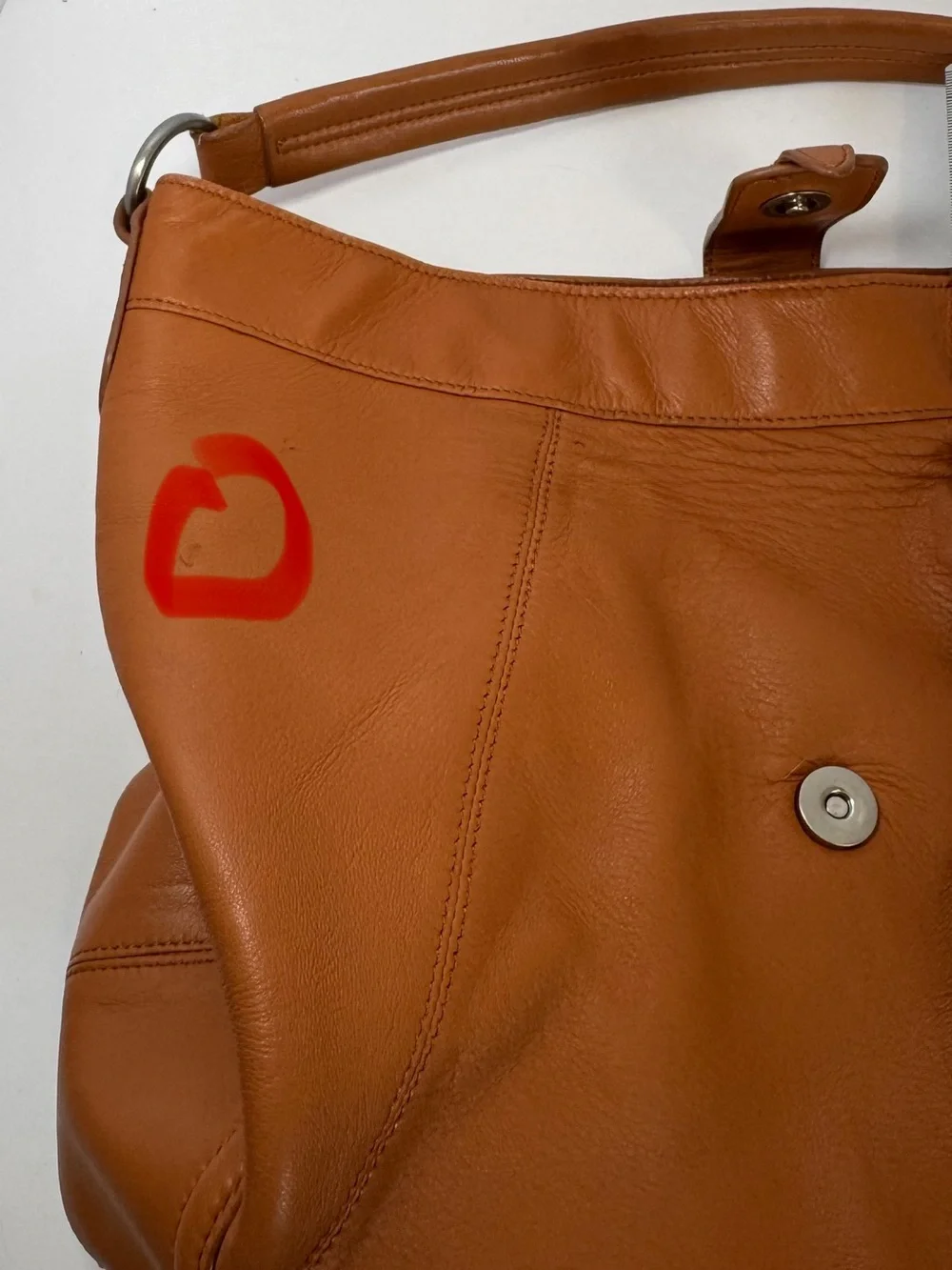 BEAUTIFUL Vintage Coldwater Creek Buttery Soft Leather Hobo Shoulder Bag